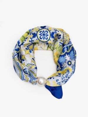 Antler Pearl Fasten Neck Tie | Lemoncello