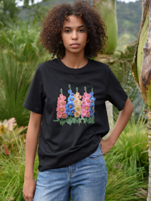 Coop Foxglove & Fancy Free Tee | Black