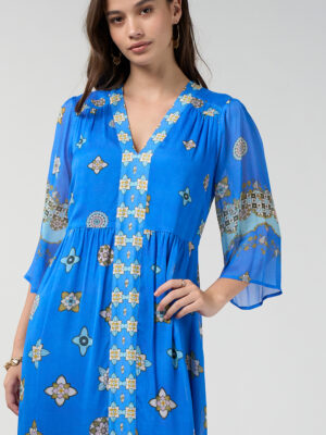 Loobie's Story Dambulla Midi Dress | Azure