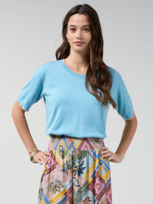 Loobie's Story Maha Tee | Tiffany Blue