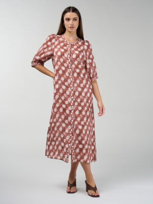 Madly Sweetly Vision Shirt Dress | Cocoa