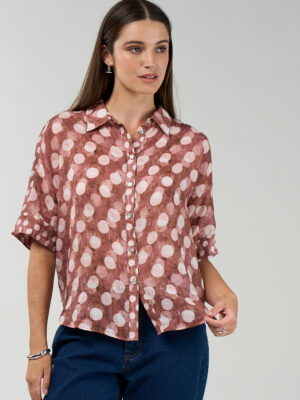 Madly Sweetly Vision Shirt | Cocoa