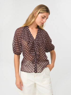Stella & Gemma Monet Blouse | Chocolate Spot