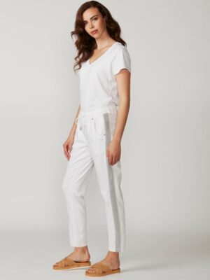 Lania Zane Boyfriend Jean | White