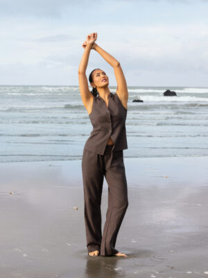 Knewe Birdie Pant | Chocolate