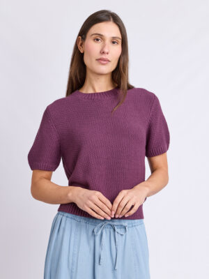 Foxwood Blair Knit | Plum