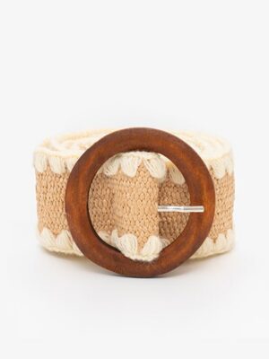 Antler Rattan Stretch Belt | Crochet Edge