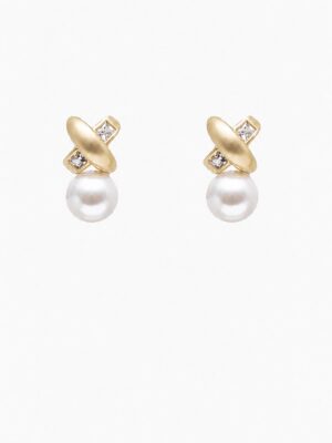 Antler Amour Pearl Earring