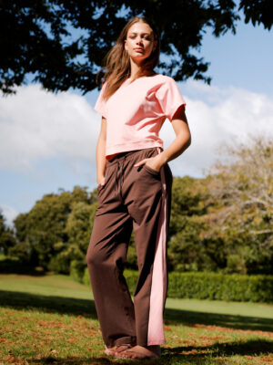 Et alia  Bibi Sweatpant | Chocolate Pink