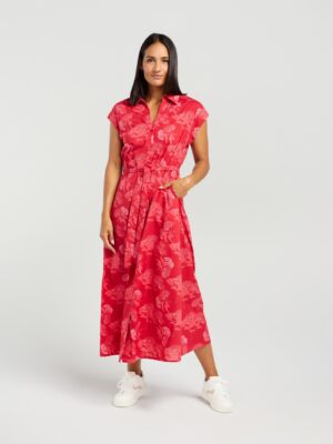 Et Alia Denise Dress | Scarlet Bloom