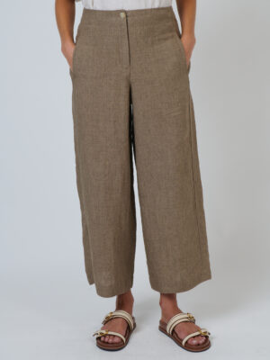 Naturals By O&J Linen Pant | Agate