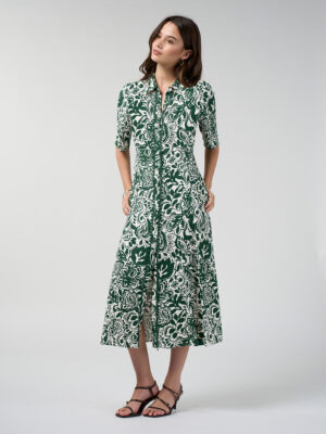 Loobie's Story Teardrop Shirt Dress
