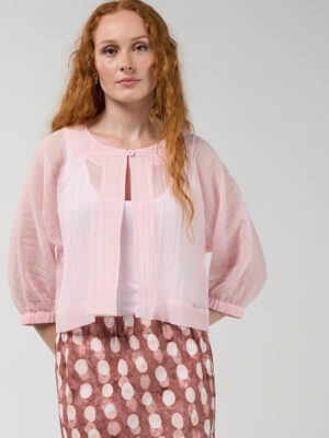 Madly Sweetly Frame Jacket | Blush