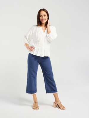 Seduce Grace Top | White