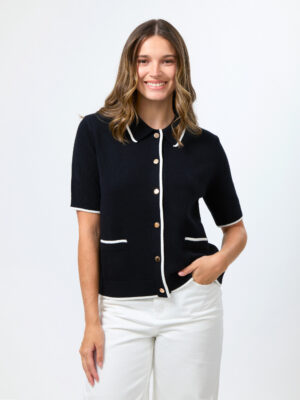 Stella & Gemma Serena Cardigan | Black