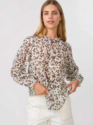 Stella & Gemma Dixie Blouse | Black Floral