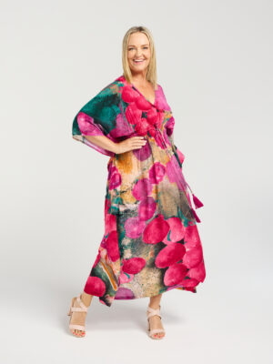 Seduce Sonya Dress | Magenta Pop