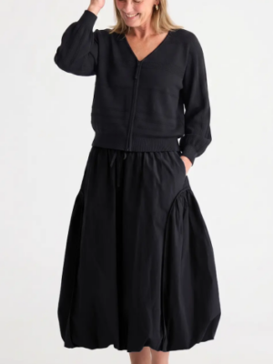 Zaket & Plover Balloon Skirt | Black