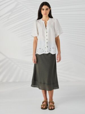 Lania Casio Skirt | Khaki