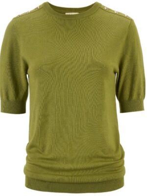 Moke Nicola Sweater Tee | Avocado