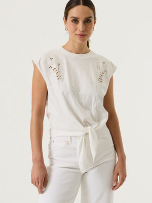 Garcia T-Shirt w Tie | Off White