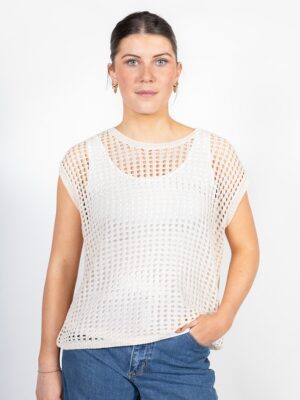 Antler Chelsea Vest | Vanilla Gold