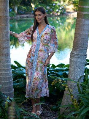 Loobie's Story Dalia Midi Dress | Multi