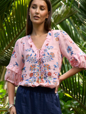 Loobie's Story Nera Blouse | Blush