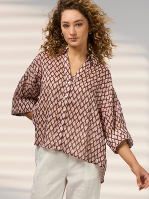 Madly Sweetly Double Up Shirt | Blush