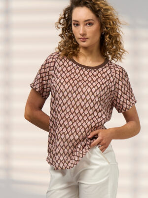 Madly Sweetly Double Up Tee | Blush