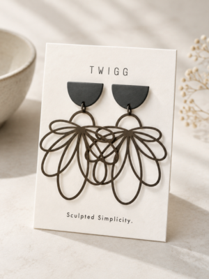 Twigg NEO scribe earrings